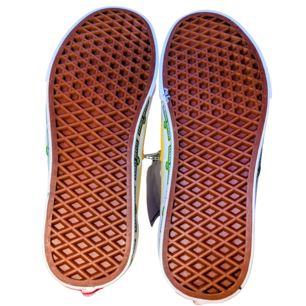 Vans Deadstock Sesame Street Yellow Canvas Shoes - Picture 6 of 9